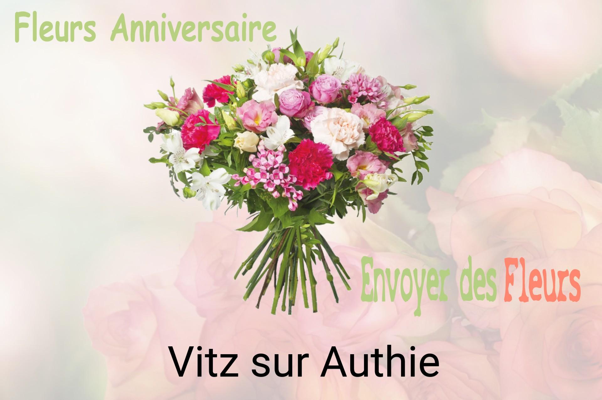 Bouquet de fleurs d’anniversaire livré à Vitz-sur-Authie