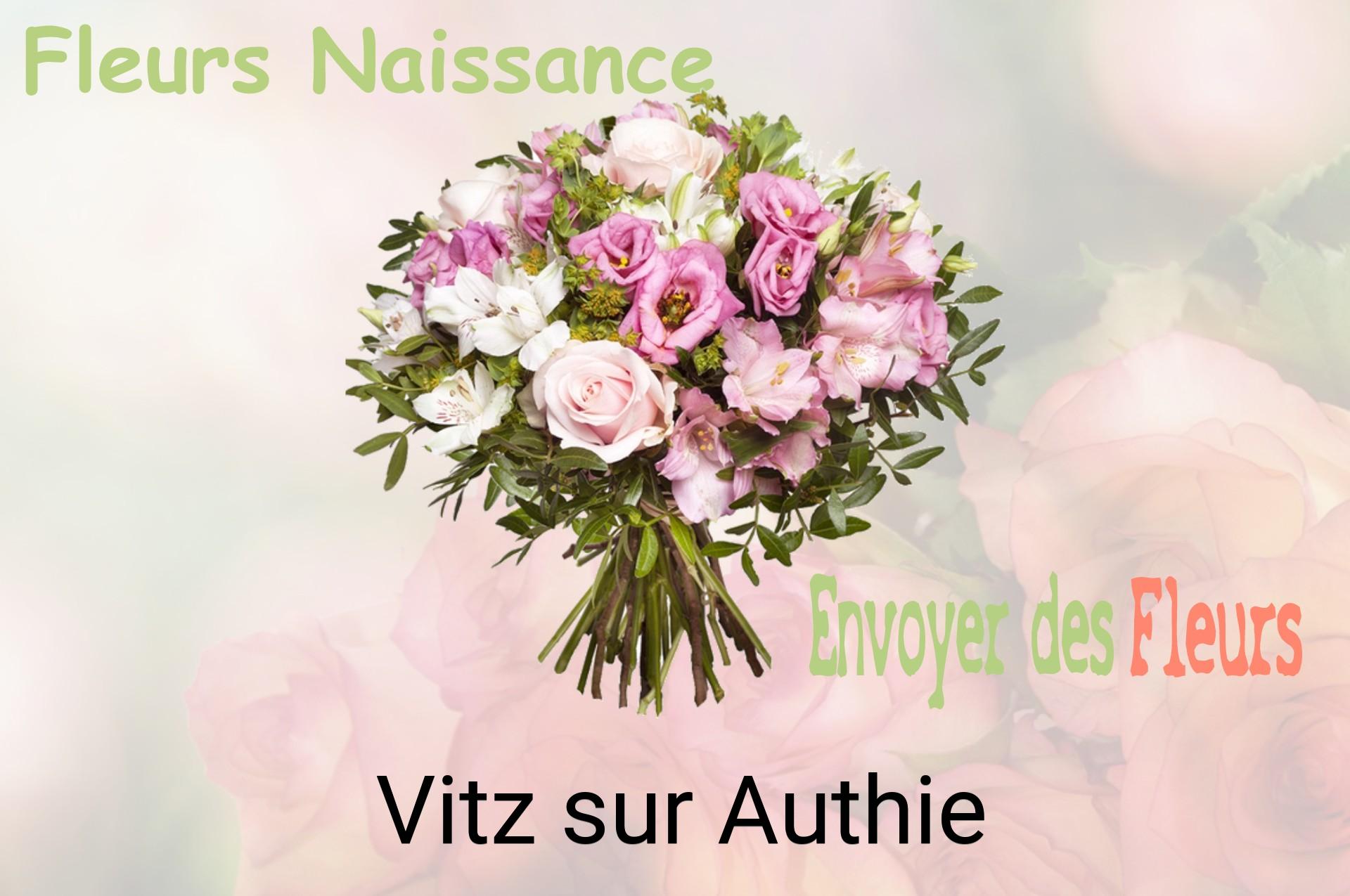 Bouquet de fleurs de naissance livré à Vitz-sur-Authie